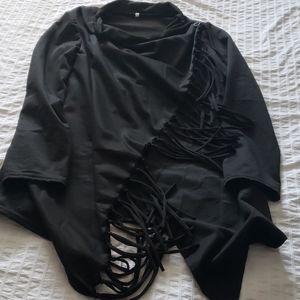 Lightweight Black Pullover